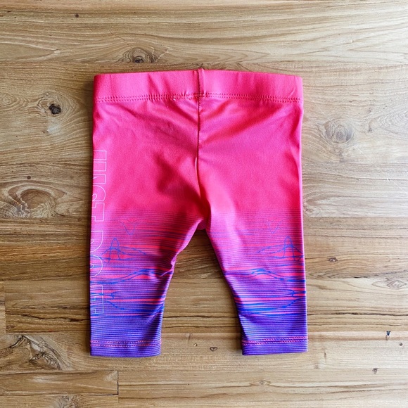 Nike 3M Infant Girls’ Pink & Purple Leggings - Picture 3 of 4
